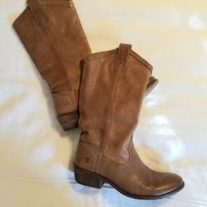Frye Carson Cowboy Boots Size 9